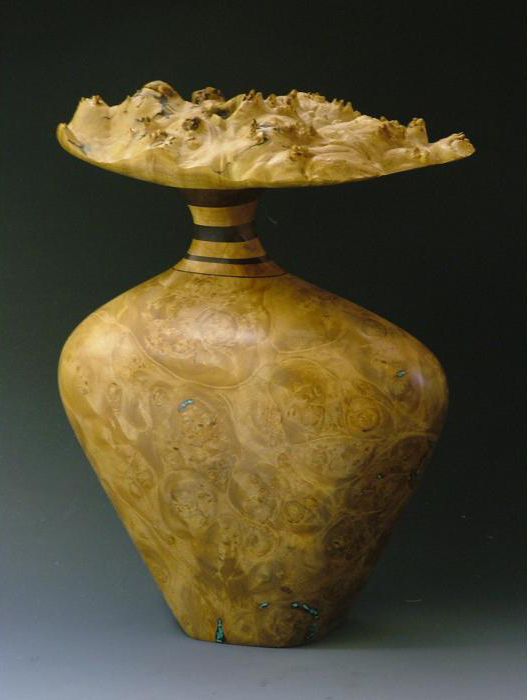 Wooden Vases