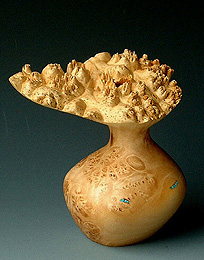 Maple Burl Vase1