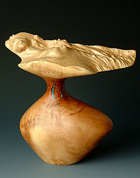 Maple Burl Vase2