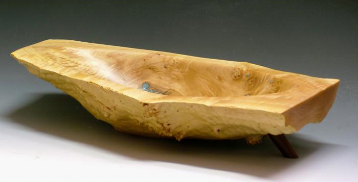 Maple Burl Bowl